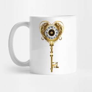 Antique Key with Dials Mug